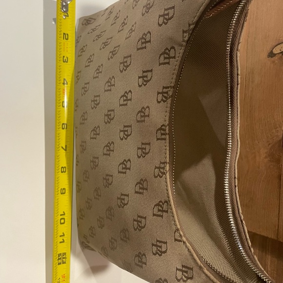Dooney & Bourke Brown Monogram Shoulder Bag - Picture 9 of 10
